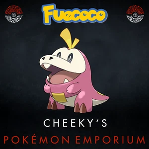 Legitimate 5 Max IV Shiny Hidden Ability Fuecoco Pokemon Scarlet & Violet - Picture 1 of 5
