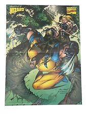 1997 Wizard Poster Darkness Witchblade, Wolverine & Ka-Zar 10-1/4" x 13-3/4"