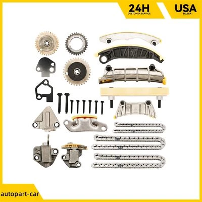 Timing Chain Kit Fit For 2008-2017 Buick Enclave 2012-2015 Chevrolet Impala - Image 1 of 4