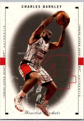1998 Charles Barkley #37 Houston Rockets MBKC #56 - Image 1 of 2