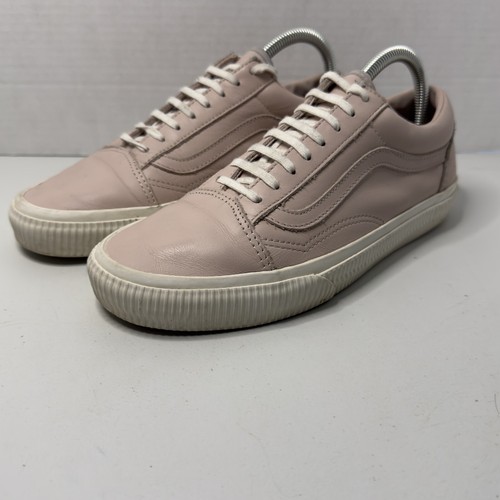 Vans rosa su pelle rosa Oldol Skool8 72127 do U 9omo uom 7 5ri fuor