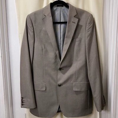J FERRAR SUIT Mens 38L Slim Fit Performance Blazer Jacket Two Button RN 62815 - Image 1 of 4
