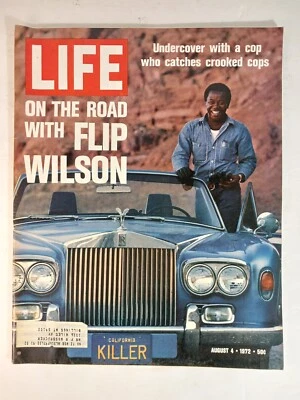 LIFE Magazine August 4 1972 Flip Wilson US POWs Rolling Stones Undercover Cops - Image 1 of 3