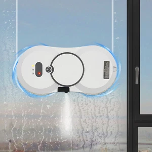 Smart Fenstersauger Roboter Fenstersauger Glasreinigung mit Fernbedienung weiß - Bild 1 von 17