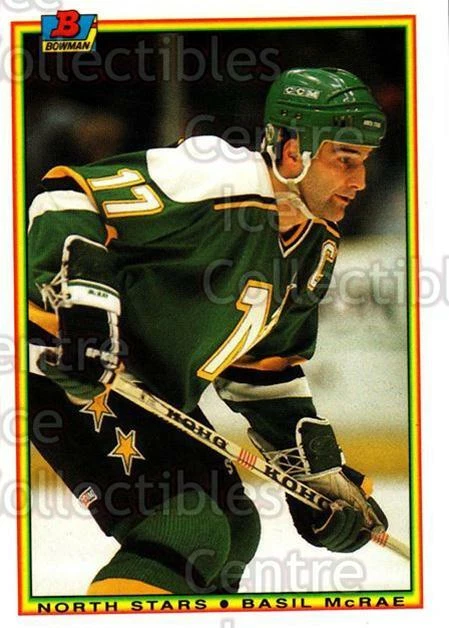 1990-91 Bowman Tiffany #187 Basil McRae - Image 1 of 1