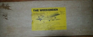 THE WEEKENDER WOOD PLANE MODEL KIT VINTAGE LARGE - Picture 1 of 7