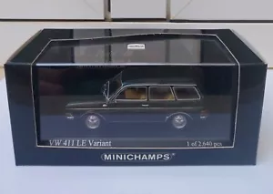 Volkswagen 411 LE Variant 1969 Minichamps 400051110 MIB 1:43 vw k70 passat golf - Bild 1 von 4
