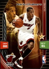 2009-10 Adrenalyn XL Miami Heat Basketball Card #60 Mario Chalmers