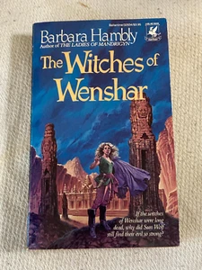 The Witches of Wenshar by Barbara Hambly Del Rey Paperback 1987 1st MM - Imagen 1 de 2