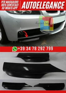 ❤️Divisor De Aletas Delanteras Compatibles Con BMW E90 M Paket 2005–2009❤️ - Imagen 1 de 6