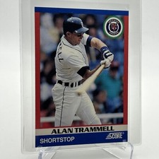 1991 Score 100 Superstars Alan Trammell Baseball Card #63 Mint FREE SHIPPING