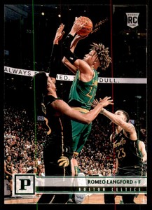 2019-20 Panini Chronicles Green #126 Romeo Langford Panini