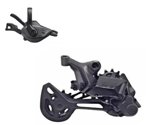 Shimano Deore XT Linkglide SL-M8130 Right Shifter + RD-M8130 SGS 11 Speed Set - Picture 1 of 10