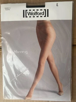 Medias Wolford Sheer 15 (totalmente nuevas) Foto 1 de 4