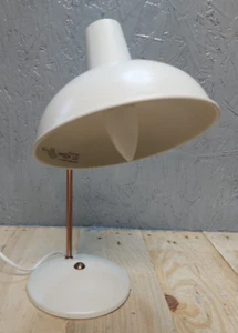 Tischlampe matt grau Tischlampe Vintage Retro Stil Schreibtischleuchte mit Leuchtmittel - Bild 1 von 13