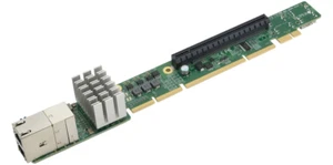 Supermicro AOC-URN4-B2XT 1U Ultra Riser 2-port 10GbE RJ45, Broadcom BCM57416 - Picture 1 of 1