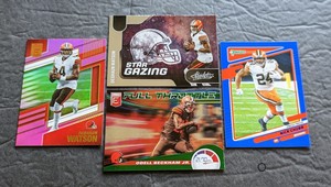 2019-2022 Cleveland Browns PYC - Panini Inserts Chubb Watson Garrett Mayfield