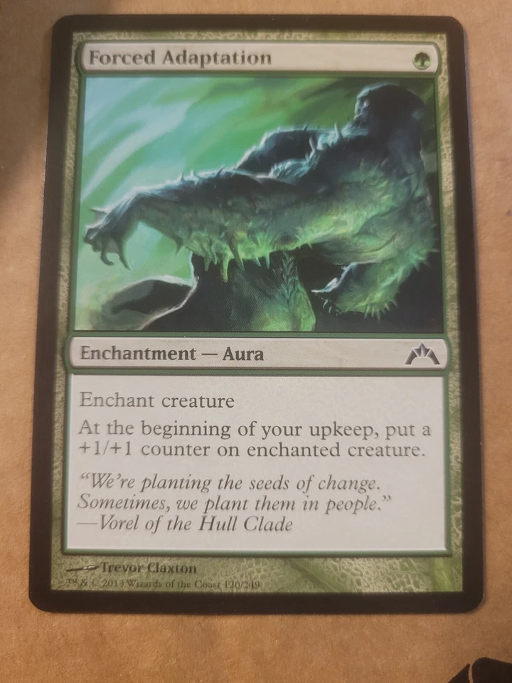 Magic MTG Forced Adaptation (120) Green Gatecrash LP BULK DISCOUNT MUST BUY 2or+ - Image 1 of 1