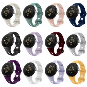 Correa de repuesto para Google Pixel Watch 1 2 correa delgada de silicona correa de reloj deportivo - Imagen 1 de 47