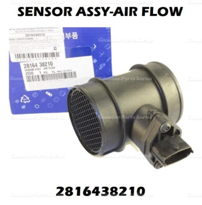 ⭐Genuíno⭐ Sensor de fluxo de ar de massa 2816438210 para Hyundai Santa Fe Sonata Kia Optima - Imagem 1 de 4
