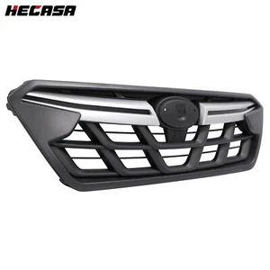Parrilla de parachoques delantera negra cromada para Subaru Crosstrek 2021-2023 22 - Imagen 1 de 14