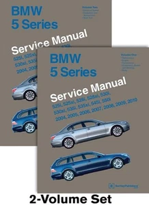 Bmw 5 Series E60 E61 Service Repair Manual 2004-2010 525 530 528I 528 535 545 55 - Picture 1 of 2