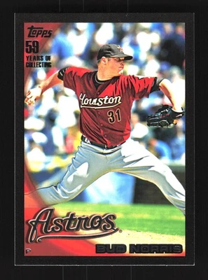 Bud Norris Houston Astros 2010 Topps Black #546 SN /59 - Image 1 of 2