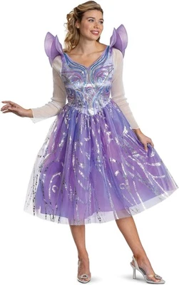 Glinda For Good Deluxe Wicked Movie Fancy Dress Up Halloween Adult Costume - Image 1 of 3