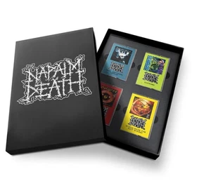 Napalm Death 'Fear / Diatribes / Inside / Words From..' 4 Cassette Tape Box NEW - Picture 1 of 1