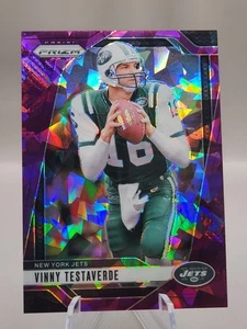 Panini Prizm 2024 - Vinny Testaverde #229 Purple Ice Prizm/225 - Imagen 1 de 2