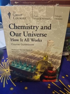 The Great Courses Books + DVD sets NEW Chemistry Our Universe How It All Works. - Picture 1 of 2