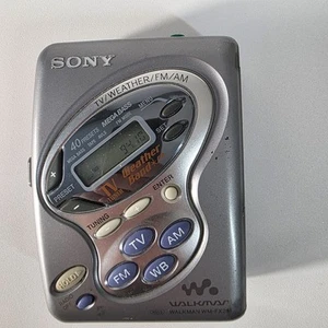 New Belt SONY Walkman WM-FX281 TV/Weather/FM/AM Cassette Tape Player  - Picture 1 of 7