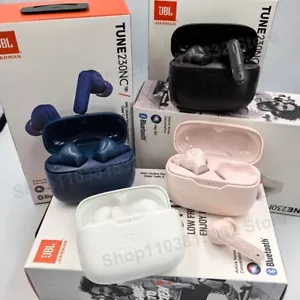 JBL TUNE 230NC TWS Wireless Bluetooth Headphones with Microphone - Picture 1 of 5