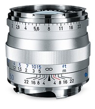 ZEISS ZM 50mm 2,0 Planar T* Leica M silber