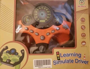 Kids Educational Steering Wheel Toy Multifunctional High Simulation - Picture 1 of 2