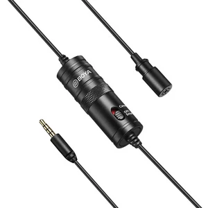 BOYA BY-M1 Microphone Lavalier Mic Microphone for DSLR  6 5S 5 4S 4 T4Z9 - Picture 1 of 11