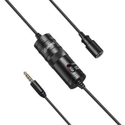 BOYA BY-M1 Microphone Lavalier Mic Microphone for DSLR  6 5S 5 4S 4 T4Z9 - Image 1 of 4