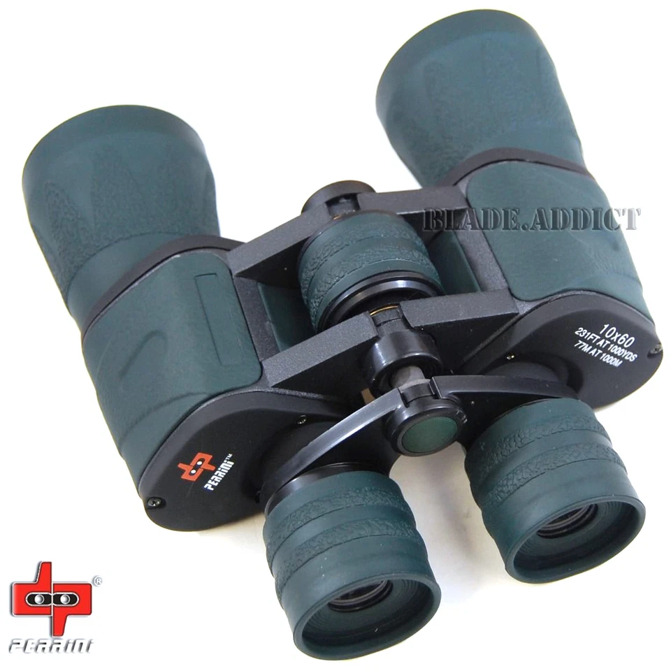 Day/Night 10X60 Military Zoom Binoculars Hunting Camouflage Camping + Case NEW - Image 1 of 4