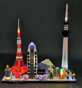 Kit de iluminación LED para Lego Architecture Tokyo Skyline 21051 - Imagen 1 de 4