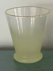 Vintage Blendo Ombre gelbes Glas Wodka herzlicher Saft TOP! - Bild 1 von 1