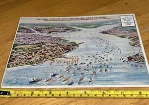 1907 JAMESTOWN EXPOSITION Cardboard Postcard 6" x 9" - Progress Corp. NORFOLK - Picture 1 of 5