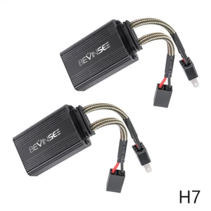 BEVINSEE H7 LED bombillas Canbus resistencia de carga LED faros bombillas decodificador - Imagen 1 de 13