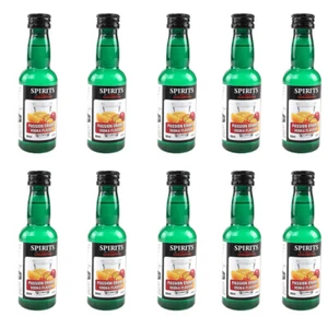 10X Esencia Vodka Spirits Unlimited Naranja Pasión Fruta 50 ml Hace 1 Litro - Imagen 1 de 4