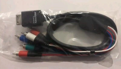Sega Dreamcast Component / YPbPr cables, Retrogamingcables, New &Factory Sealed - Image 1 of 4