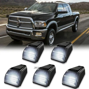 5x Luces de techo LED blancas de cabina inalámbrica con energía solar para Dodge RAM 1500 2500 3500 - Imagen 1 de 17
