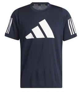 Adidas Hombres Free-Lift 3Bar Camisetas Correr Azul Marino Jersey Entrenamiento Camiseta HF4737 - Imagen 1 de 6