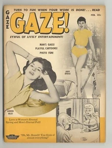 Gaze #17 Sandra Milo, Judy Bruce 1957 Bill Ward Pinup Magazine Humorama M32131 - Picture 1 of 2