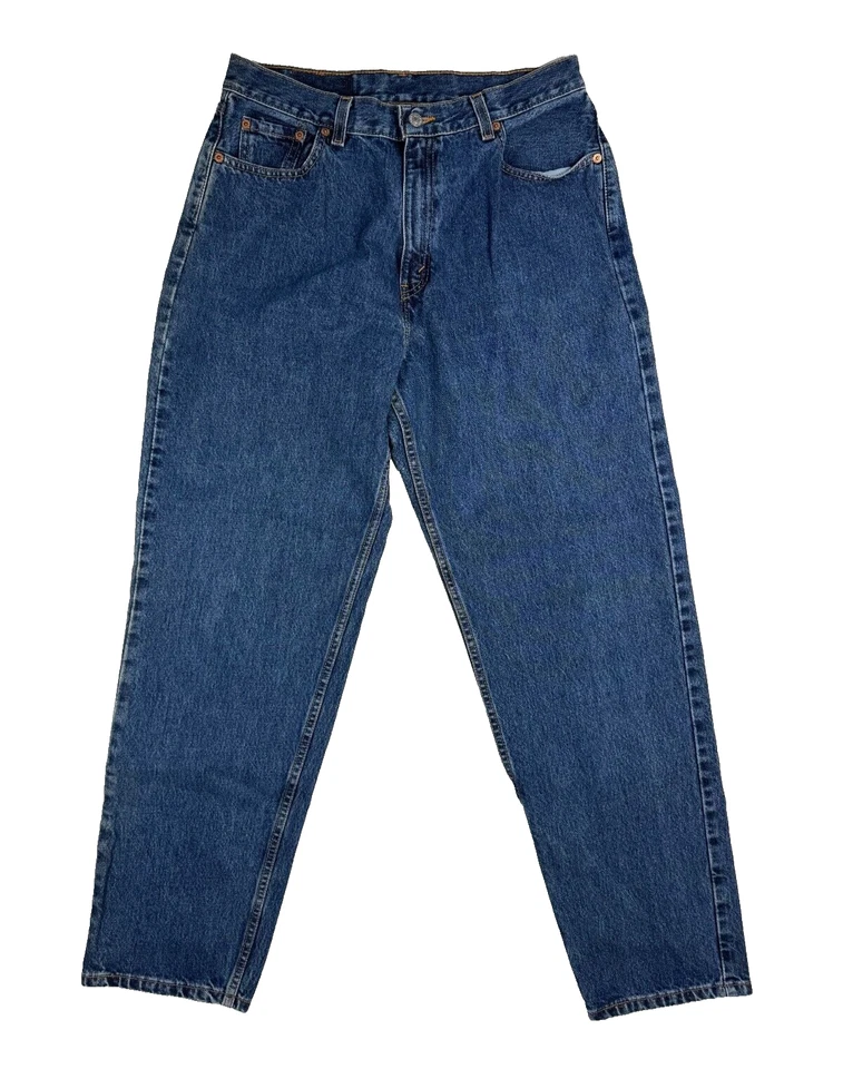 Levis 560 VTG USA Jeans Women 14 (Fit 30x32) Blue Loose Fit Straight Leg Y2K - Image 1 of 4