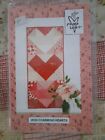 Pieces From My Heart~Charming Hearts #330~Wall Quilt/Tablerunner~NEW!