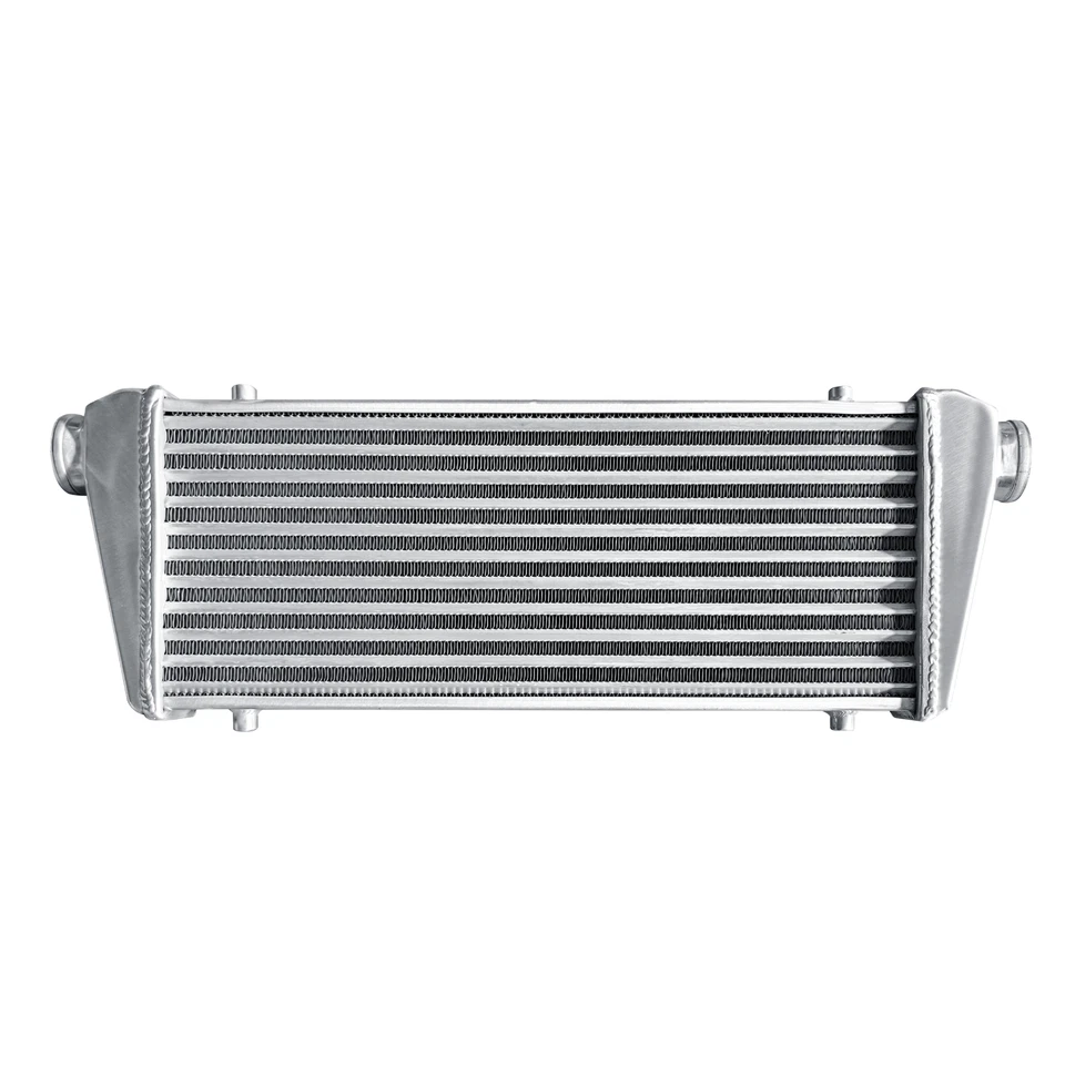 Intercooler turbo universal de aluminio 28"x10"x3" 2,2" entrada/salida para Ford F-150 Foto 1 de 4